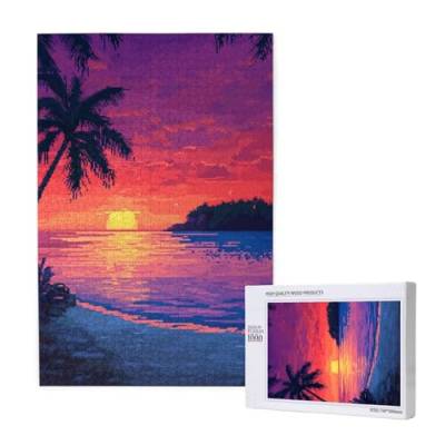 Puzzle Baum,Puzzle 2000 Teile Ozean Holzpuzzle Erwachsene mit Geschenkbox und Poster,Schwieriges,Unterhaltsames,Herausforderndes,Geeignet für Anfänger ab 14 Jahren,Geschenke für Männer/Frauen M-1876 von Yeogcohe